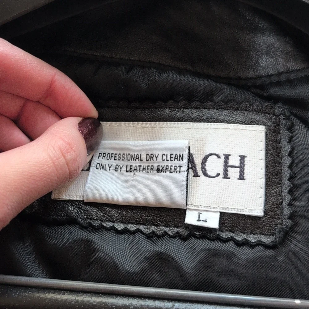 Bachrach leather shell